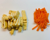 我が家の切り干し大根の煮物　胡麻油使用！作り方1写真