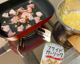 カットキャベツ半分チーズ焼きオムレツ作り方3写真