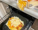 カットキャベツ半分チーズ焼きオムレツ作り方7写真
