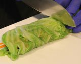 きくらげとチャーシューのキャベツ巻き作り方7写真