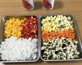 彩り夏野菜のトマト煮作り方1写真