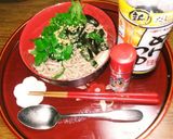 夏⛅バテに❗とろろ蕎麦(^q^)☺⛄☕作り方2写真