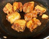 簡単豚バラ角煮(和風)作り方5写真