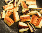 ナスの素揚げ、大根おろしのせ。作り方4写真