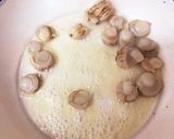ベビーほたてと小松菜のバター醤油炒め作り方2写真
