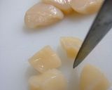 緑茶と帆立とトマトのカクテル作り方6写真