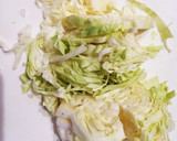 キャベツとたまごのお好み焼き風作り方1写真