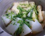 大根・油揚げのさっと煮♪三つ葉を入れて♪作り方5写真