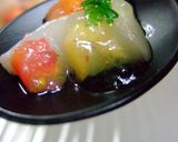 緑茶と帆立とトマトのカクテル作り方34写真
