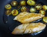 鮭とズッキーニの照り焼き♪作り方4写真