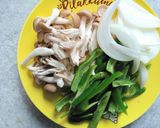 むね肉と野菜のナポリタン風焼き♪作り方1写真