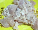 むね肉と野菜のナポリタン風焼き♪作り方2写真