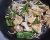むね肉と野菜のナポリタン風焼き♪作り方5写真