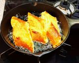 スキレットでホテル朝食風フレンチトースト作り方5写真