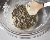 【ダイエット】卵なし♡もち麦のパンケーキ作り方2写真
