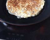 【ダイエット】卵なし♡もち麦のパンケーキ作り方6写真