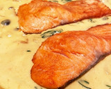 鮭とほうれん草のカレークリーム煮作り方6写真