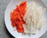 レンチン大根なます♪作り方1写真