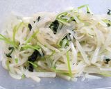 大根と三つ葉の酢の物♪作り方3写真