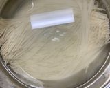 ハンバーグナポリタンパスタ作り方1写真