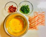 暑い日に♡梅しそちりめんおかか炒飯♡作り方1写真