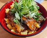 梅ご飯が絶妙☆さんま缶でバリうま蒲焼き丼作り方15写真