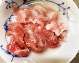 全てレンジさつま芋豚こまオイ酢青椒肉絲風作り方1写真