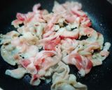 ガツガツすすむ♡豚キムチーズ丼♪作り方1写真