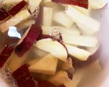 全てレンジさつま芋豚こまオイ酢青椒肉絲風作り方6写真