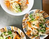 レンジ豆乳ヨーグルトキムチ豚こまドーム蒸作り方13写真