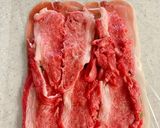 牛切り落とし肉でサルティンボッカ作り方5写真