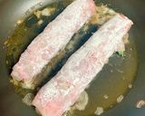 牛切り落とし肉でサルティンボッカ作り方9写真