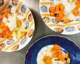 全てレンジ温野菜卵トマト炒めチャンプル作り方7写真