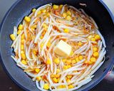 もやしたっぷり味噌バターコーン炒め作り方6写真