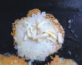 チーズ好き感涙！厚板鉄板で焼きチーズご飯作り方4写真