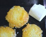 チーズ好き感涙！厚板鉄板で焼きチーズご飯作り方7写真