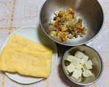 重ね煮野菜の揚げ餅巾着作り方2写真