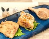 重ね煮野菜の揚げ餅巾着作り方5写真