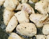 鶏肉&チーズのホワイトチキンライス作り方2写真