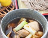 鶏もも肉で簡単！絶品＊鴨せいろ風そば作り方5写真