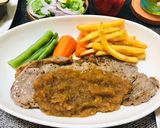豪華ステーキでお祝いディナー♬ソース付き作り方9写真