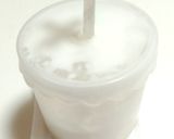 納豆にちょい足し（生クリーム変）作り方1写真