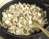 豚肉と根菜のケチャップめんつゆ煮作り方2写真