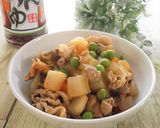 豚肉と根菜のケチャップめんつゆ煮作り方7写真