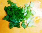 簡単鮭フレークと小松菜の混ぜご飯作り方1写真