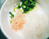 簡単鮭フレークと小松菜の混ぜご飯作り方3写真