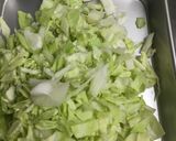 キャベツと玉ねぎ入りのだし巻きたまご作り方2写真