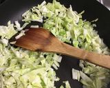 キャベツと玉ねぎ入りのだし巻きたまご作り方4写真