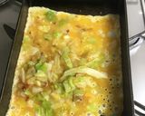 キャベツと玉ねぎ入りのだし巻きたまご作り方10写真