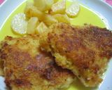 カレイのパン粉焼き(カレーソース添え)作り方6写真